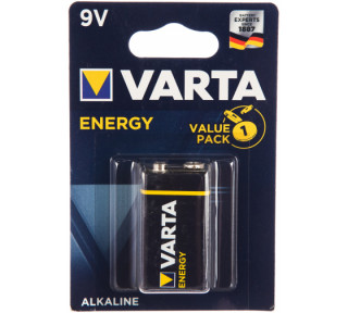 Varta Energy 9V 1 db/bliszter PC