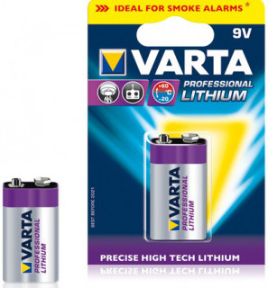 VARTA Professionell 9V Lithium elem 1db*bliszter PC