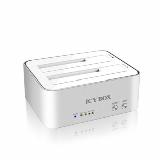 HDD-DOCK Raidsonic Icy Box 2,5"/3,5" IB-120CL-U3 (USB3.0) - Fehér PC