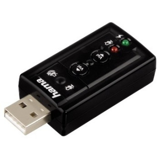 Hama 51620 "7.1 Surround" USB külső hangkártya 