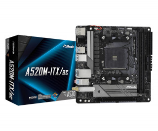 Asrock A520M-ITX/ac (AM4) PC