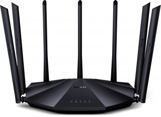 Tenda AC23 vezetéknélküli router Kétsávos (2,4 GHz / 5 GHz) Gigabit Ethernet Fekete PC