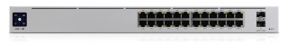 Ubiquiti UniFi USW-PRO-24-POE Gen2 24port GbE LAN 16xPoE+ 8xPoE++ 2xSFP+ port L3 menedzselhető switch PC