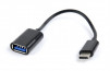 Gembird USB-C -> USB 2.0 A M/F adapter 0.2m fekete OTG thumbnail