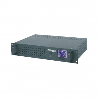 UPS Gembird Rack 19' 3.4U 1500VA, 4xIEC 230V OUT, IEC14 IN,RJ11, USB, LCD PC