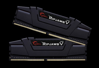 G.Skill DDR4 3200 32GB RipJaws V CL16 KIT (2x16GB) - Fekete PC