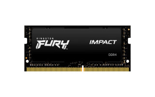 Kingston Technology FURY Impact memóriamodul 8 GB 1 x 8 GB DDR4 2666 Mhz PC