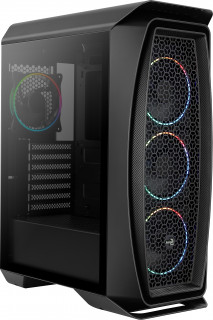 AeroCool Aero One Eclipse (Ablakos) - Fekete PC