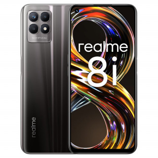 Realme 8i 4G 64GB Dual Sim Fekete (5998464) 
