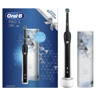 Oral-B PRO750 CROSSACTION elektromos fogkefe, design editon Otthon