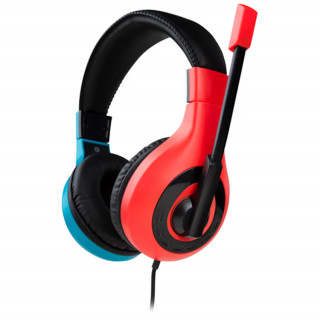 Nacon Stereo Gaming Headset Nintendo Switch Neon Kék - Neon Piros Nintendo Switch