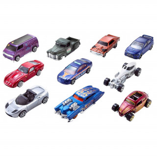 HOT WHEELS - 10 darabos kisautó készlet (54886) Játék