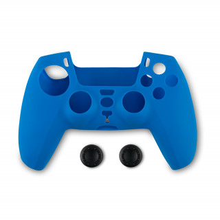 Spartan Gear - Controller Silicon Skin Cover and Thumb Grips Kék (PS5) PS5