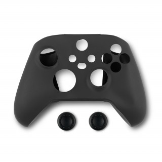 Spartan Gear - Kontroller Szilikon védőtok és Thumb Grips - Fekete Xbox Series