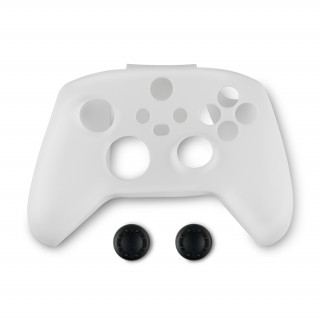 Spartan Gear - Kontroller Szilikon védőtok és Thumb Grips - Fehér Xbox Series