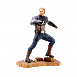 Diamond Marvel Gallery Avengers 3 - Captain America PVC Szobor AJÁNDÉKTÁRGY