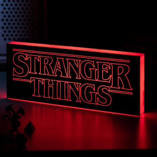 Paladone Stranger Things logós lámpa AJÁNDÉKTÁRGY