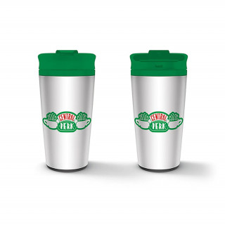 Pyramid Friends (Central Perk) Metal Travel Mug AJÁNDÉKTÁRGY