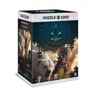 Assassins Creed Valhalla: Eivor & Polar Bear Puzzles 1000 