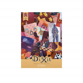 Dixit puzzle 1000 darabos - Skarlát árnyalatok (Red Mishmash - 02) Játék