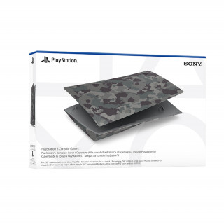 PlayStation®5 Standard Cover Grey Camouflage 