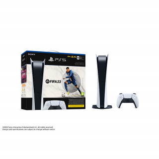PlayStation 5 Digital Edition + FIFA 23 (használt) PS5