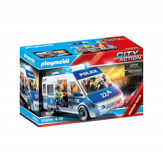Playmobil Rendőrségi furgon fény- és hangeffekttel (70899) 