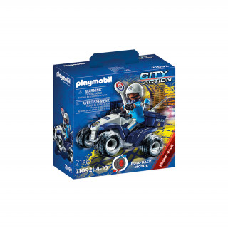 Playmobil Police - Speed Quad (71092) Játék
