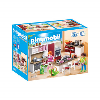 Playmobil Nagy családi konyha (9269) Játék