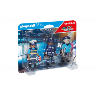 Playmobil Figura szett rendőrség (70669) Játék