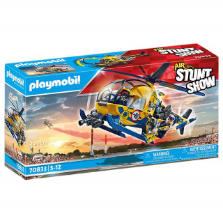 Playmobil Air Stuntshow Helikopter filmforgatáshoz (70833) Játék
