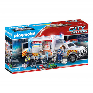 Playmobil Mentő jármű: US Ambulance (70936) Játék