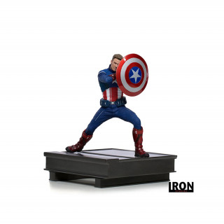 Iron Studios - 2023 Captain America BDS 1/10 - Avengers: Endgame Szobor 