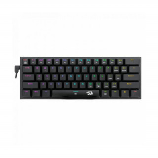 Redragon Anivia vezetékes brown switch RGB billentyűzet - Fekete (K614-RGB_BROWN_HU) 