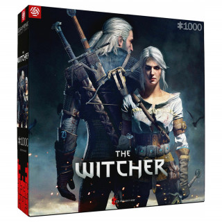 The Witcher: Geralt & Ciri Puzzles - 1000 darabos Játék