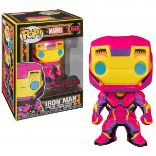 Funko Pop! Marvel: Black Light Iron Man #649 Vinyl Figura Ajándéktárgyak