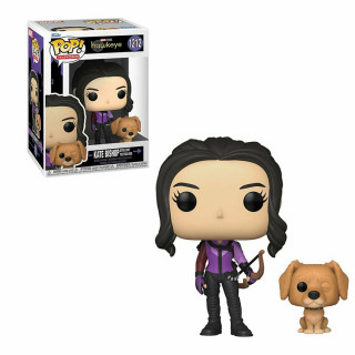 Funko POP! Kate Bishop w/Lucky the Pizza Dog #1212 Vinyl Figura Ajándéktárgyak