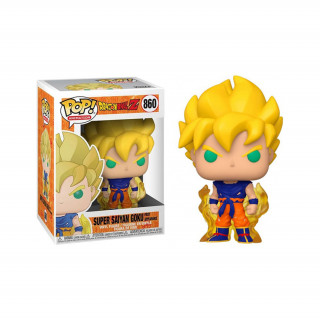 Funko Pop! Animation: Dragon Ball Z S8 - Super Saiyan Goku First Appearance #860 Vinyl Figura Ajándéktárgyak