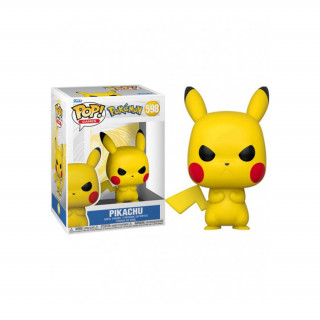 Funko Pop! Games: Pokemon - Pikachu (Grumpy) #598 Vinyl Figura AJÁNDÉKTÁRGY