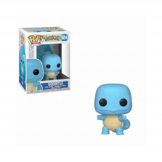 Funko Pop! Games: Pokemon - Squirtle Carapuce - Schiggy #504 Vinyl Figura AJÁNDÉKTÁRGY