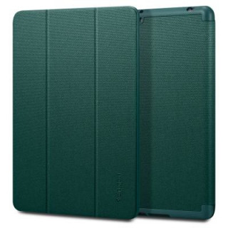 Spigen Urban Fit Apple iPad 10.2" oldalra nyíló tok, éjzöld 