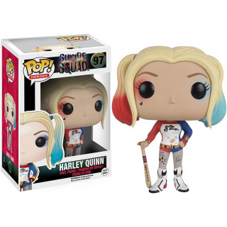 Funko Pop! Heroes: Suicide Squad - Harley Quinn #97 Vinyl Figura AJÁNDÉKTÁRGY