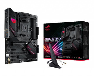 Asus Alaplap - AMD ROG STRIX B550-F GAMING (WI-FI) AM4 (B550, 4xDDR4 5100MHz, 6xSATA3, 2x M.2, 6xUSB2.0, 8xUSB3.2) 