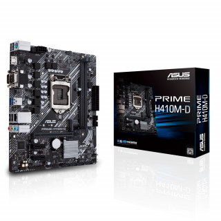 ASUS PRIME H410M-D Intel H410 LGA1200 mATX alaplap PC