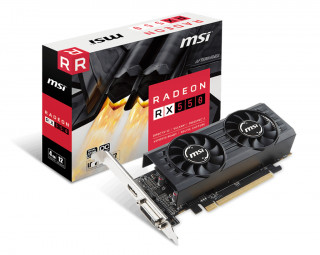 MSI Radeon RX 550 4GT LP OC videokártya PC