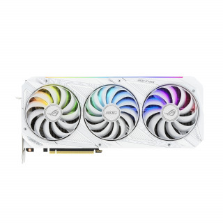 ASUS ROG-STRIX-RTX3080-O10G-WHITE-V2 nVidia 10GB GDDR6X 320bit PCIe videokártya PC