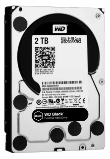 WD Black 2TB [3.5'/64MB/7200/SATA3] 