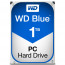 WD Blue 1TB [3.5'/64MB/5400/SATA3] thumbnail