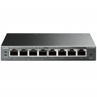 TP-Link TL-SG108PE 8-Port Gigabit Easy Smart Switch with 4-Port PoE+ 