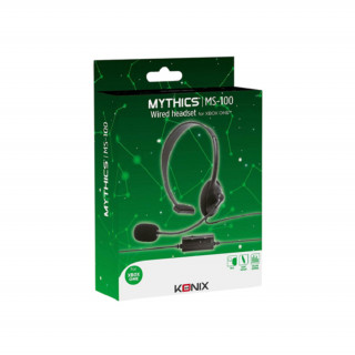 Mythics MS-100 Xbox Series X/S & One vezetékes mono chat headset Xbox Series